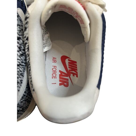 Nike Air Force 1 Low Sashiko Blue DD5401-492 Women’s 7.5 – See Pics Flawless - Picture 6 of 7